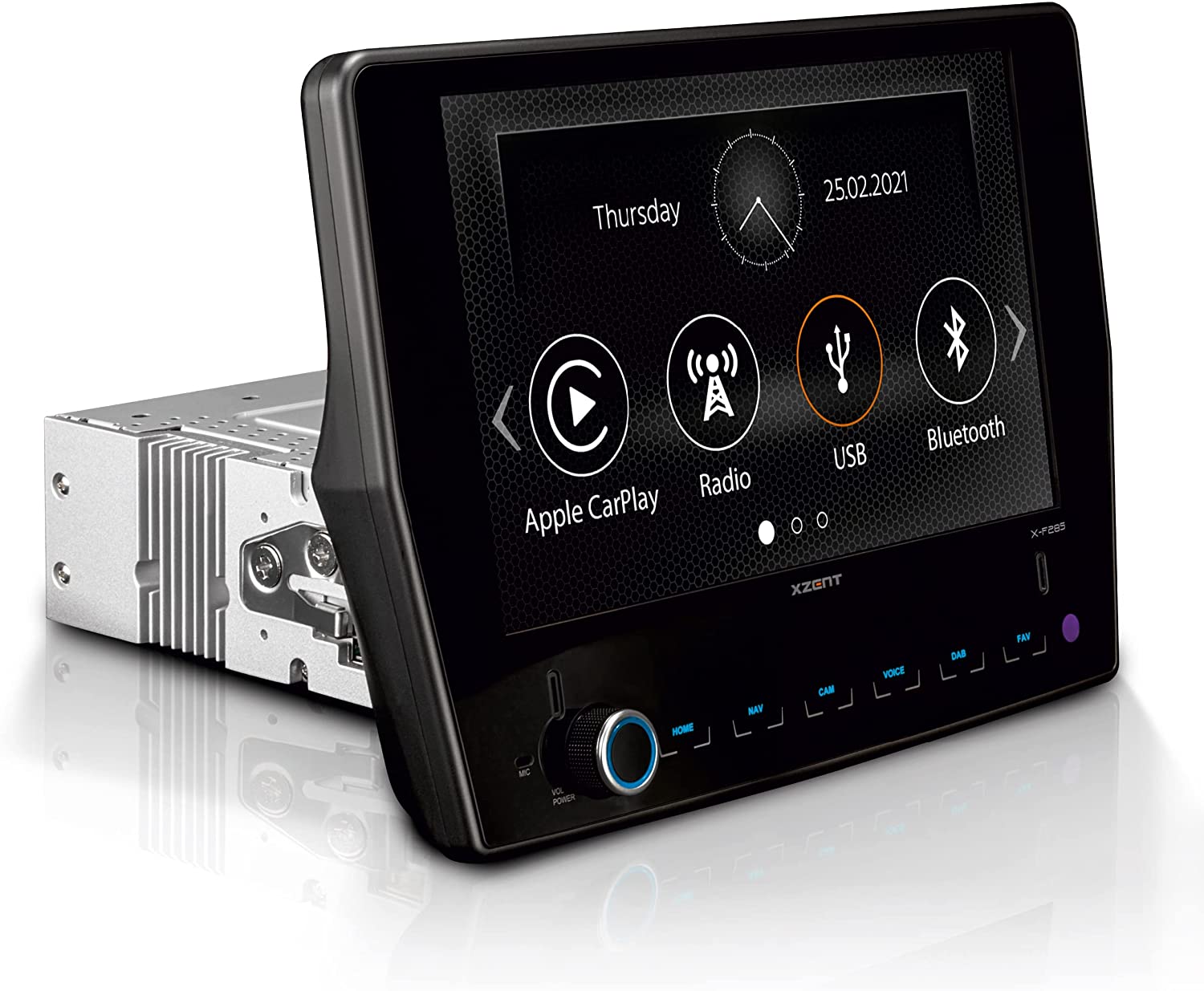 XZENT XF285 Autoradio, Navigation für Ford Transit Reisemobil